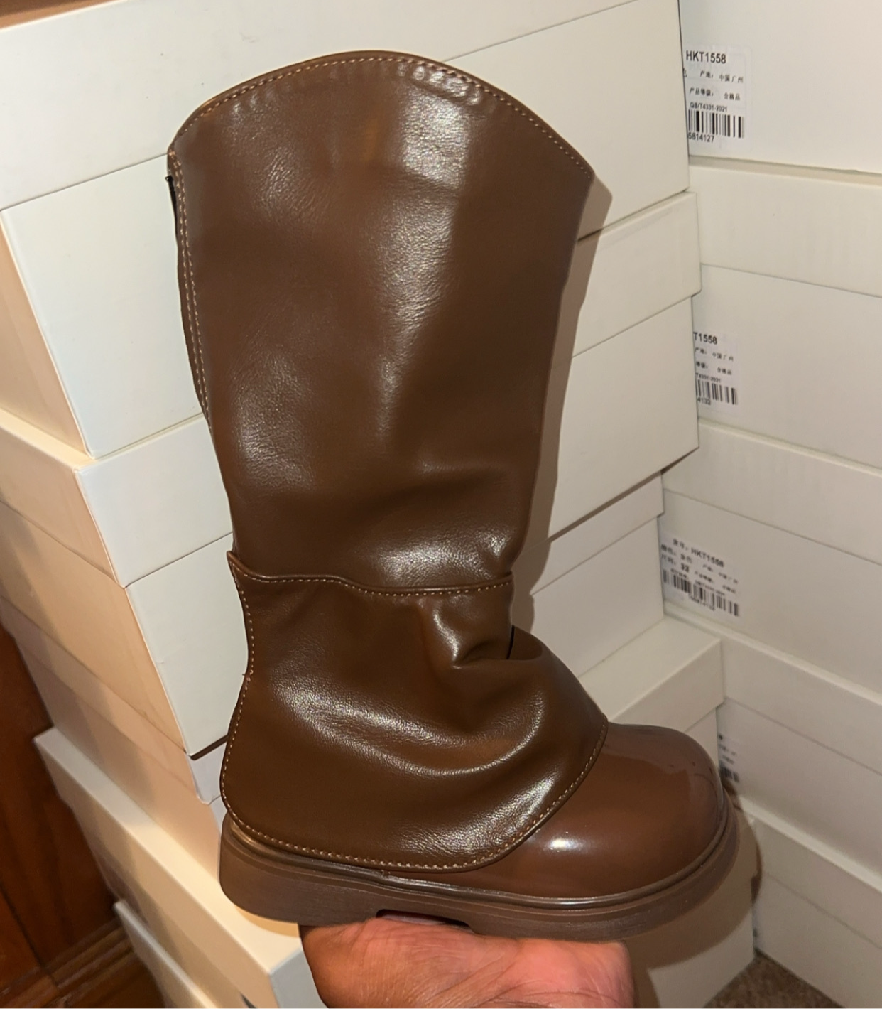Brown Fashion Boots